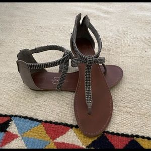 Jessica Simpson Gladiator Flats